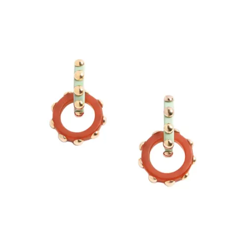 La DOUBLEJ. Серьги из смолы женские апельсин