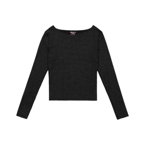 Attends Черные Женские Футболки