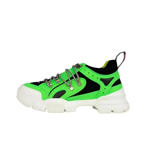 GUCCI Flashtrek Low Топ Повседневная обувь Мужская Зеленая