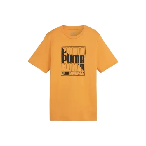 PUMA Желтые Мужские Футболки