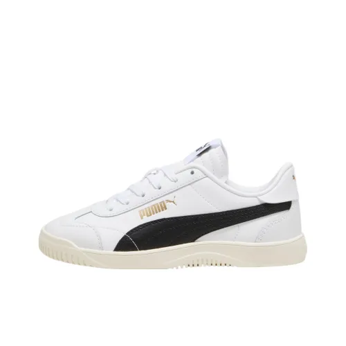 PUMA Club 5v5 Low Топ Детские Скейтбординги Белый Подростки