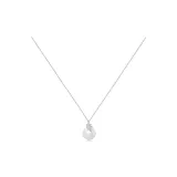 Ожерелье "Пшеница Мирная" с застежкой - серебряное