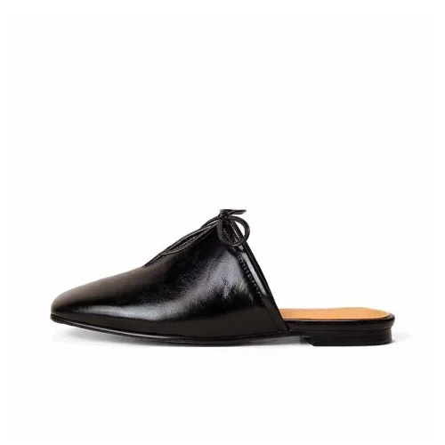 SHOEMAKER QUEEN Домашние тапочки Женские Классический черный