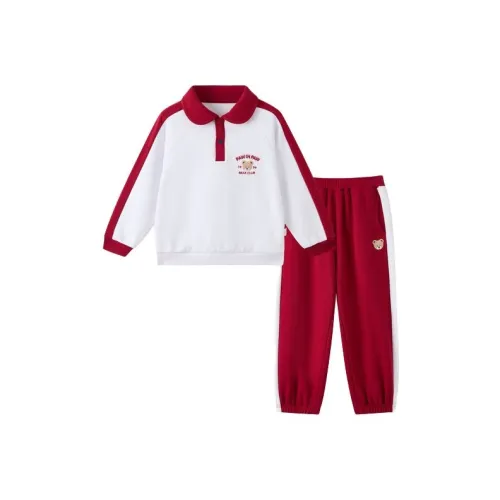 PAW IN PAW Cartoon Bear Повседневная Спортивная Одежда 2 Предмета Комплект Унисекс