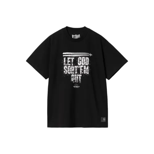 Carhartt WIP x Clipse Collaboration SS25 S S Let GOD Sort EM Out T-Shirt T-Shirt Unisex