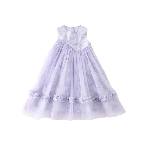 PROTECTCAMEL Светло-фиолетовые Платья для дошкольников