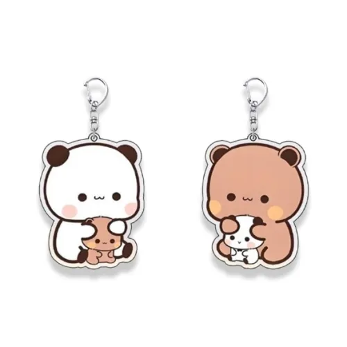 LuluCanaan Акриловые брелоки унисекс