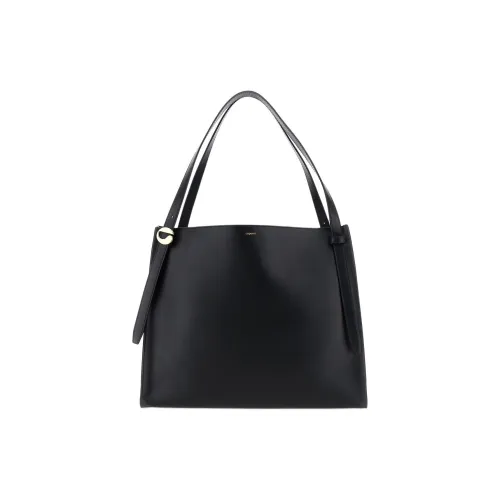 COPERNI Кожа Тоут Сумка Сумка для покупок Сумка на одно плечо Женская Черная