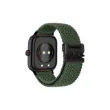 Темно-оливковый зеленый парашют, пряжка, нейлоновая ткань, вязаные часы, полоска