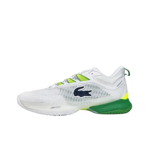 LACOSTE AG LT23 Теннисные кроссовки Мужские Белые Зеленые