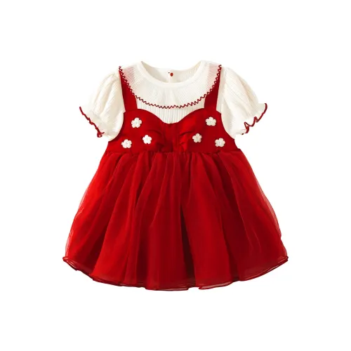 YouQi Красные Детские Платья