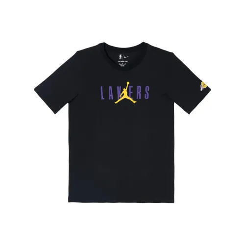 Джордан x NBA Los Angeles Lakers T-рубашка Подростки