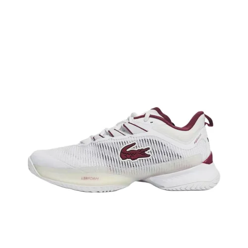 LACOSTE AG LT23 Теннисные кроссовки Мужские Белый Красный