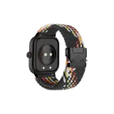 Z-Pattern Черный Радужный Нейлоновая Ткань Вязаная Парашют Пряжка Ремень