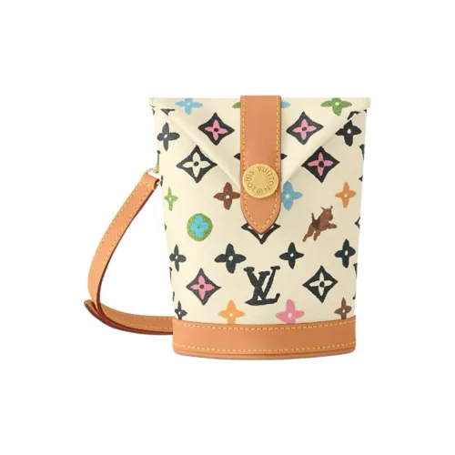 LOUIS VUITTON X Tyler Коллаборация Кожа Сумка через плечо Унисекс Многоцветная