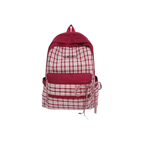 G.DUCKKIDS Nylon Backpack Standard Black Red Green Brown