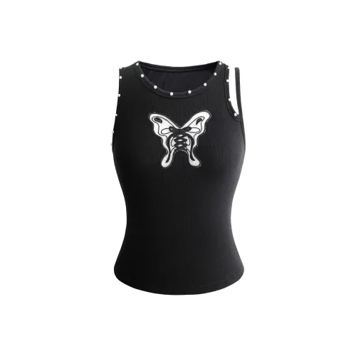 UNIFREE Черные Женские Майки