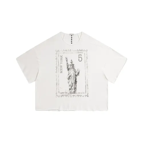 D 5 OVE Белый Унисекс Футболка