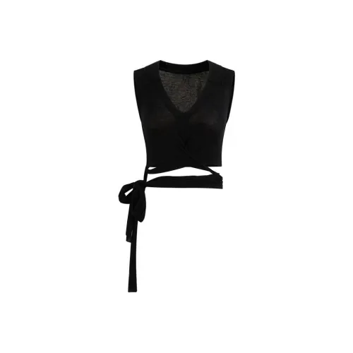 CHILL QIAOER Черный, В наличии Женские Майки