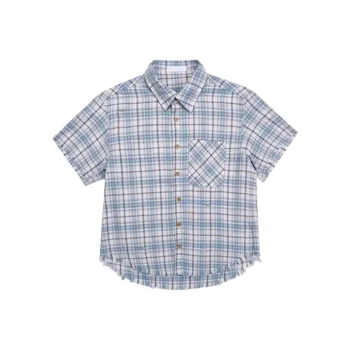 Freshclean Светло-синие Унисекс Рубашки