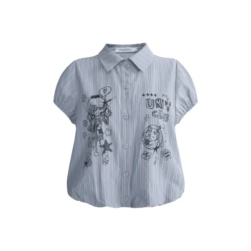 UNIFREE X Choking Nightmare Collaboration Рубашка Женская