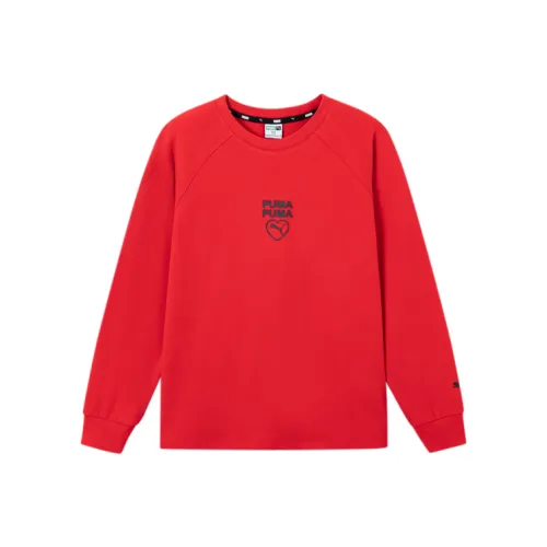 PUMA Sportstyle Series Оранжево-красный 60501 Детские футболки