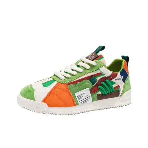 Kung Fu Partners Износостойкие Дышащие Низкие Кеды для Детей Lifestyle Shoes Подростки