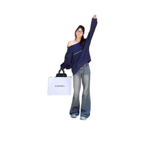 MUCCHIC Синие Женские Джинсы