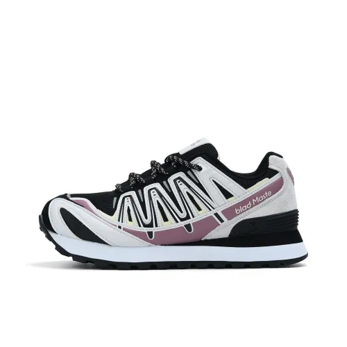 BladMaste Шокабсорберы Slip-resistant Abrasion-resistant Низкий топ Casual Унисекс Черный Фиолетовый