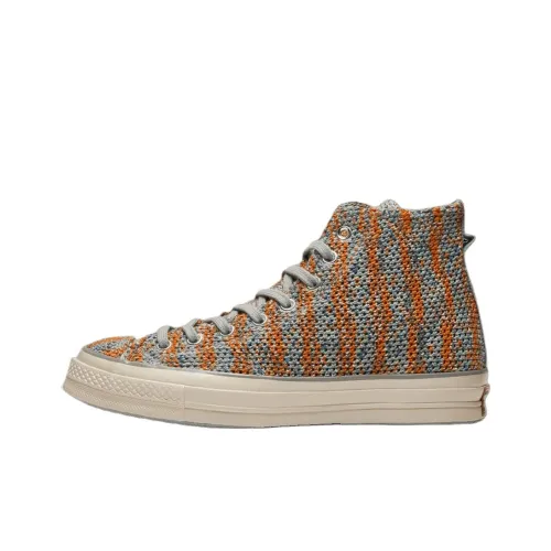 MISSONI x Converse Chuck Taylor All Star High Топ Скейтборд Кроссовки Унисекс Оранжевый Синий