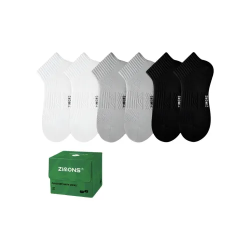ZIMONS Низкие носки 6 пар мужской