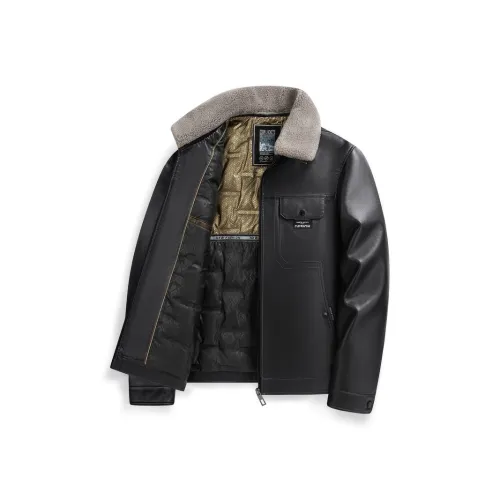 PIERRE CARDIN Кожа Куртка Мужская