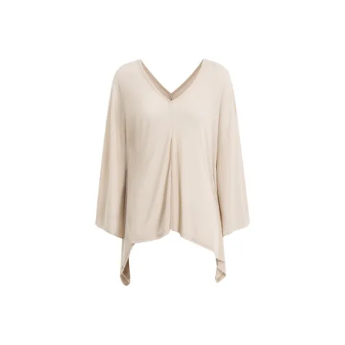 CHILL QIAOER Летучая мышь рукав T-рубашка Женская