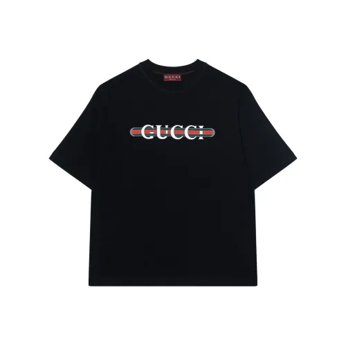 GUCCI Мужские черные T-рубашки