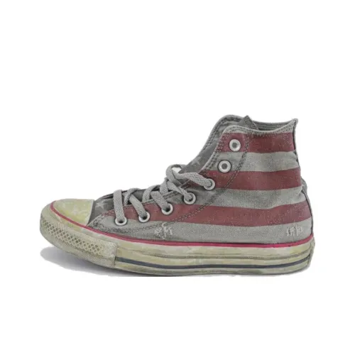 Converse Chuck Taylor All Star High Топ Кеды Унисекс Серый Красный