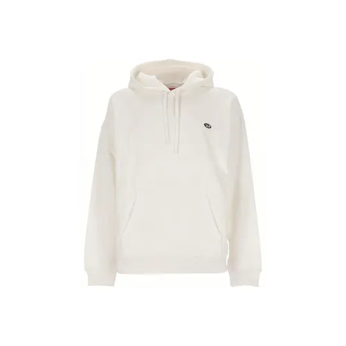 DIESEL Белый Мужской Свитшот