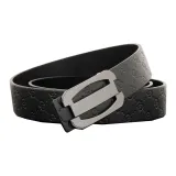 Чёрная пряжка + Чёрный ремешок (нерегулируемый)