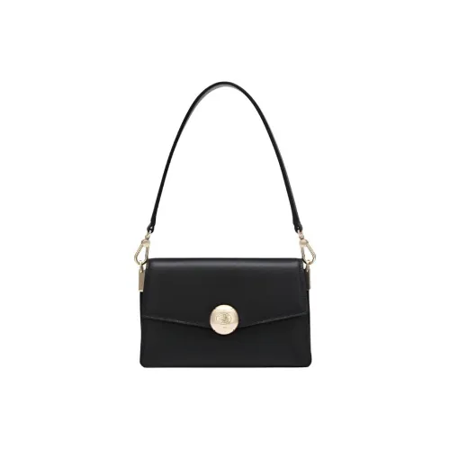 Сумка через плечо из спилочной коровьей кожи LACOSTE Collaboration женская черная