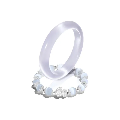 JINGHUALU Стекло Кошачий глаз Браслеты Женские