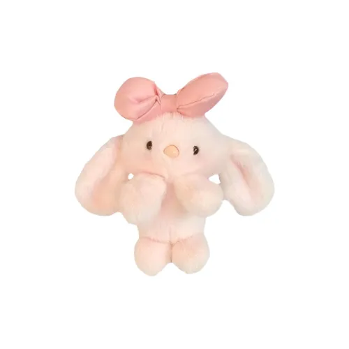 ROUERXIONG Бархат Бант Кролик Кукла Плюшевая Подвеска Высота 16 см