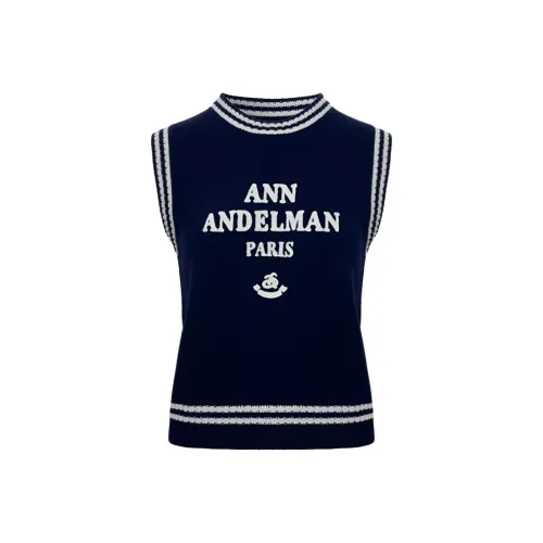 Ann Andelman Синие Женские Майки