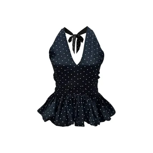 SY Черные Женские Топы