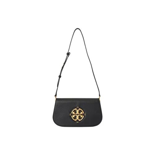 Tory Burch Miller Кожа Сумка через плечо Женская Черная