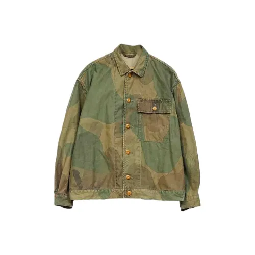 NIGEL CABOURN Зеленый Мужской Куртки