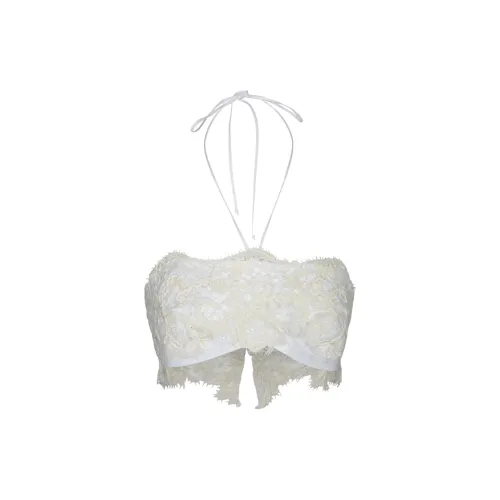 ERMANNO SCERVINO Белый Женские Бюстгальтеры