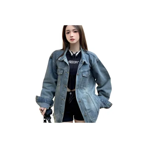 COHX Blue Женские джинсовые куртки