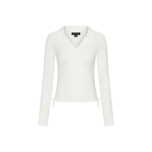 URBAN REVIVO Белый Женский Трикотаж