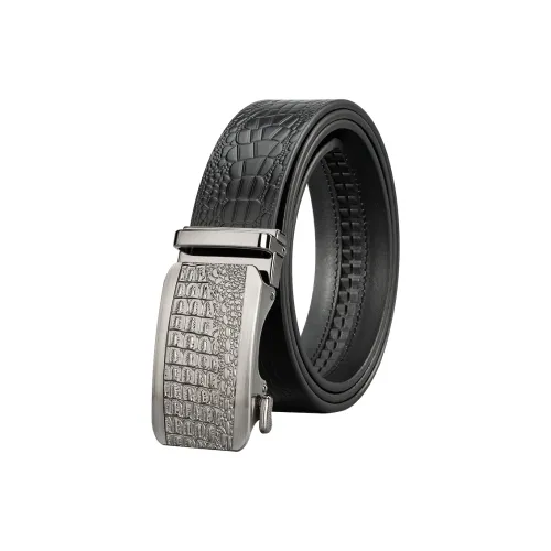 Cows Reign Деловой Повседневный Стиль Автоматическая Застежка Кожаные Ремни Мужской Ширина 3,4 см