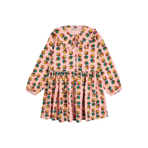 Bobo Choses Розовые Платья для Дошкольников