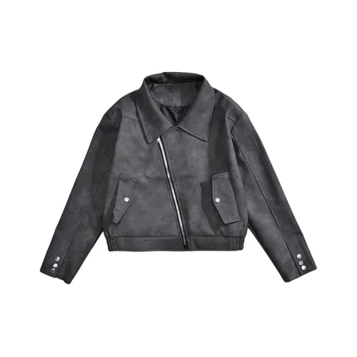 MARTHENAUT Кожа Куртка Унисекс